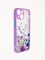 Накладка пластиковая с картинкой для Apple iPhone 13 Mini сиреневая стрекоза - фото 49226