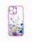 Накладка пластиковая с картинкой для Apple iPhone 13 Pro сиреневая стрекоза