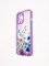 Накладка пластиковая с картинкой для Apple iPhone 13 Pro сиреневая стрекоза - фото 49240