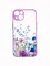 Накладка пластиковая с картинкой для Apple iPhone 13 сиреневая стрекоза