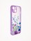 Накладка пластиковая с картинкой для Apple iPhone 13 сиреневая стрекоза - фото 49248
