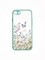 Накладка пластиковая с картинкой для Apple iPhone 7/8/SE 2020 бирюзовая бабочка - фото 49250