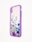 Накладка пластиковая с картинкой для Apple iPhone XR сиреневая стрекоза - фото 49263