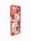 Накладка пластиковая с картинкой для Xiaomi Mi 11 Lite красная - фото 49311