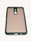 Накладка пластиковая с силиконовой окантовкой с защищенной камерой для Xiaomi Redmi Note 8 Pro зеленая - фото 49532