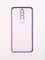 Накладка пластиковая с силиконовой окантовкой с защищенной камерой для Xiaomi Redmi Note 8 Pro сиреневая - фото 49542