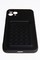 Накладка силиконовая плетеная с кардхолдером для Apple iPhone 11 Pro Max черная - фото 50058