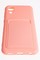 Накладка Soft touch с кармашком для Samsung Galaxy A03 Core розовая - фото 52434