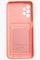Накладка Soft touch с кармашком для Samsung Galaxy A23 розовая - фото 52464