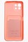 Накладка Soft touch с кармашком для Xiaomi Mi 11 Lite розовая - фото 51855