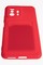 Накладка Soft touch с кармашком для Xiaomi Mi 11T красная - фото 51869