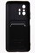 Накладка Soft touch с кармашком для Xiaomi Mi 11T черная - фото 51876