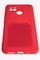 Накладка Soft touch с кармашком для Xiaomi Redmi 10C/Poco C40 красная - фото 51881