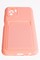 Накладка Soft touch с кармашком для Xiaomi Redmi Note 10 4G/Poco M5S розовая - фото 51901