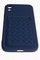 Накладка силиконовая плетеная с кардхолдером для Apple iPhone XR синяя - фото 52109