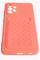 Накладка силиконовая плетеная с кардхолдером для Samsung Galaxy A52 розовая - фото 52221