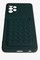 Накладка силиконовая плетеная с кардхолдером для Samsung Galaxy A72 зеленая - фото 52233