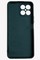Накладка Silicone Cover (без логотипа, с защитой камеры) для Huawei Honor X8 2022 зеленая - фото 52537