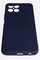 Накладка Silicone Cover (без логотипа, с защитой камеры) для Huawei Honor X8 2022 синяя - фото 52559