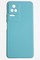 Накладка Silicone Cover (без логотипа, с защитой камеры) для Poco F4 бирюзовая - фото 52568
