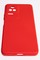 Накладка Silicone Cover (без логотипа, с защитой камеры) для Poco F4 красная - фото 52577