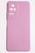 Накладка Silicone Cover (без логотипа, с защитой камеры) для Poco F4 розовая - фото 52586