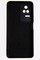 Накладка Silicone Cover (без логотипа, с защитой камеры) для Poco F4 черная - фото 52597