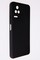 Накладка Silicone Cover (без логотипа, с защитой камеры) для Poco F4 черная - фото 52598