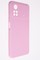 Накладка Silicone Cover (без логотипа, с защитой камеры) для Poco X4 Pro розовая - фото 52622