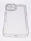 Накладка силиконовая Diamond Space для Apple iPhone 13 прозрачная - фото 52665