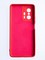 Накладка Silicone Cover (без логотипа, с защитой камеры) для Xiaomi Mi 11T красная - фото 53694