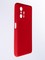 Накладка Silicone Cover (без логотипа, с защитой камеры) для Xiaomi Mi 11T красная - фото 53695