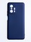Накладка Silicone Cover (без логотипа, с защитой камеры) для Xiaomi Mi 11T синяя