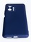 Накладка Silicone Cover (без логотипа, с защитой камеры) для Xiaomi Mi 11T синяя - фото 53712