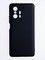 Накладка Silicone Cover (без логотипа, с защитой камеры) для Xiaomi Mi 11T черная - фото 53717