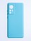Накладка Silicone Cover (без логотипа, с защитой камеры) для Xiaomi Mi 12X бирюзовая