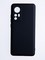 Накладка Silicone Cover (без логотипа, с защитой камеры) для Xiaomi Mi 12X черная - фото 53752