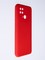 Накладка Silicone Cover (без логотипа, с защитой камеры) для Xiaomi Redmi 10C/Poco C40 красная - фото 53765