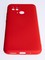 Накладка Silicone Cover (без логотипа, с защитой камеры) для Xiaomi Redmi 10C/Poco C40 красная - фото 53766