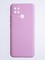 Накладка Silicone Cover (без логотипа, с защитой камеры) для Xiaomi Redmi 10C/Poco C40 розовая - фото 53773