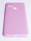 Накладка Silicone Cover (без логотипа, с защитой камеры) для Xiaomi Redmi 10C/Poco C40 розовая - фото 53776