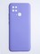 Накладка Silicone Cover (без логотипа, с защитой камеры) для Xiaomi Redmi 10C/Poco C40 сиреневая