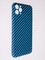 Накладка пластиковая Unique case (в коробке) для Apple iPhone 11 Pro голубая - фото 54377
