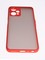 Накладка пластиковая с силиконовой окантовкой с защищенной камерой для Realme 9 Pro красная - фото 54486