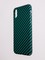 Накладка пластиковая Unique case (в коробке) для Apple iPhone X/XS зеленая - фото 54631