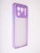 Накладка пластиковая с силиконовой окантовкой с защищенной камерой для Xiaomi Mi 11 Ultra сиреневая - фото 54742