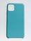 Накладка силиконовая Silicone Case (без логотипа) для Apple iPhone 11 Pro бирюзовая - фото 55384