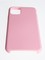 Накладка силиконовая Silicone Case (без логотипа) для Apple iPhone 11 розовая - фото 55436