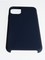Накладка силиконовая Silicone Case (без логотипа) для Apple iPhone 11 Pro синяя - фото 55401