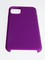 Накладка силиконовая Silicone Case (без логотипа) для Apple iPhone 11 Pro фиолетовая - фото 55409